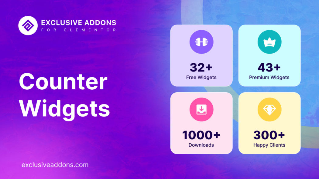 counter widgets for elementor page builder